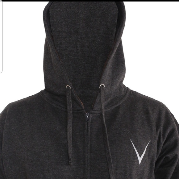 Hooded jacket 100% cotton heavy great quality - Picture 4 of 6